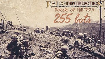 Battlefield 1942 Vietnam Eve of Destruction mod with 255 bots - Battle of Hill 723