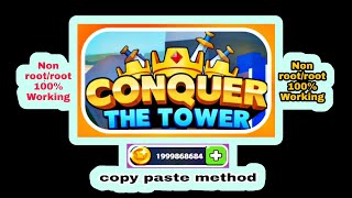 Conquer The Tower: Takeover purchase, Mod,modded coin full tutorial Root non root 2022 screenshot 3