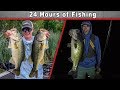 24 HOUR Fishing Challenge!! (Huge Fishing Gear Giveaways)