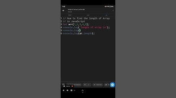 finding the length of array in JavaScript #programming #shorts #youtube #javascript