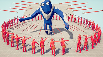 100x SPEAR THROWER vs EVERY UNIT | TABS - Totally Accurate Battle Simulator