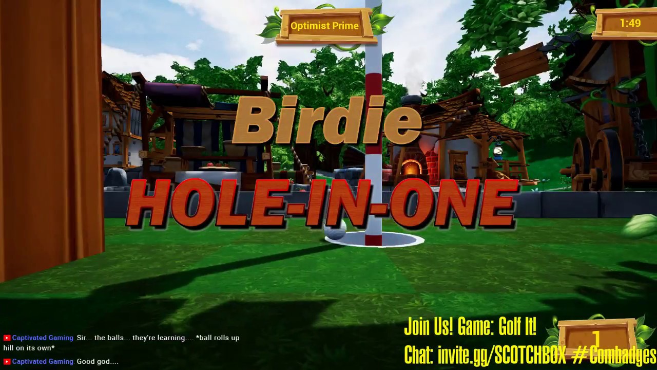 Thursday Procrastistream: Golf It! + Quiplash