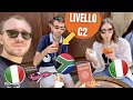 Sudafricano PARLA ITALIANO fluentemente in 18 mesi (da A1 a C2 imparando ONLINE) - Intervista 🎤