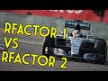 Budapest hotlap  rfactor 1 vs rfactor 2  lewis hamilton