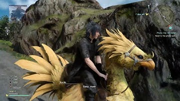 Final Fantasy XV Walkthrough Chapter 03 END: The Sword in the Waterfall (Japanese Dub)(1080p)