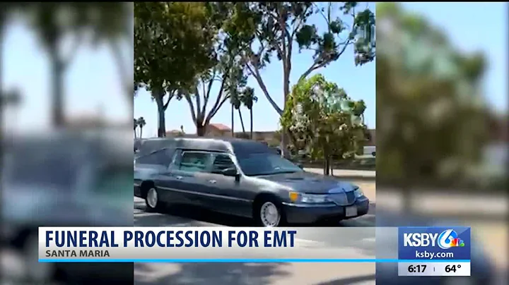 AMR Santa Barbara hosts funeral procession for EMT...