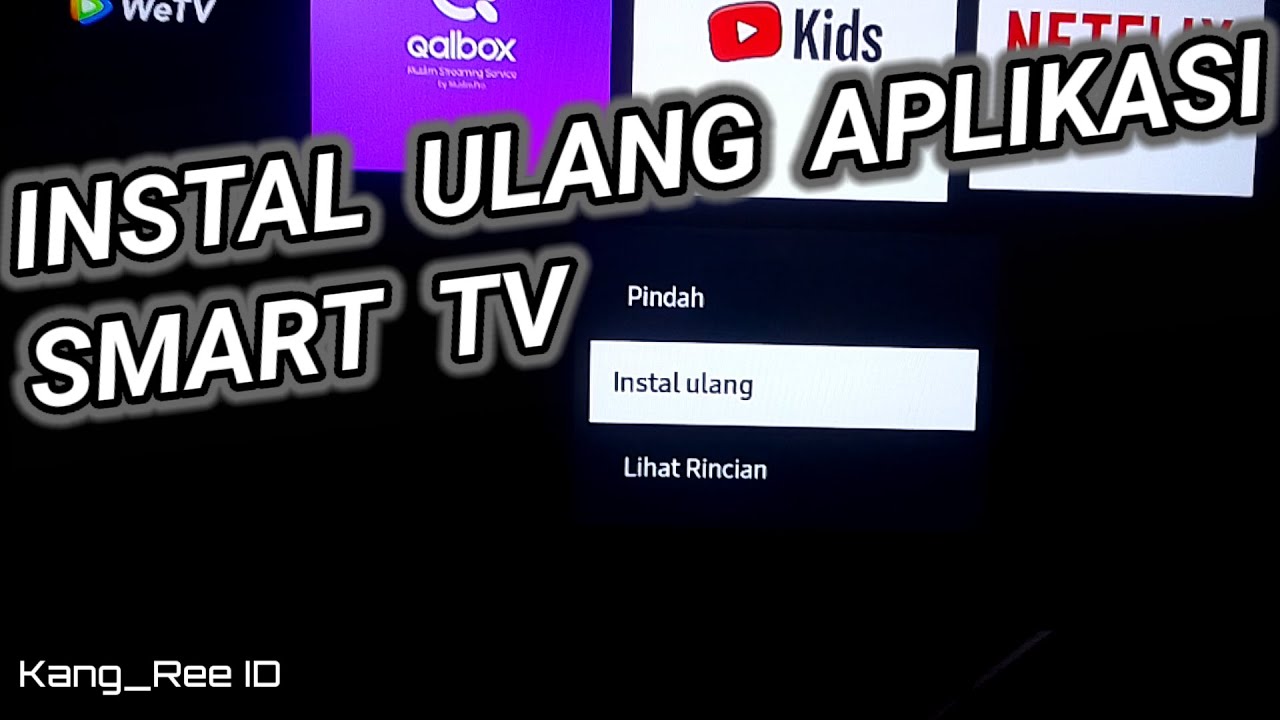 Cara Instal Ulang Aplikasi Aplikasi Yang Sudah Ada di Smart