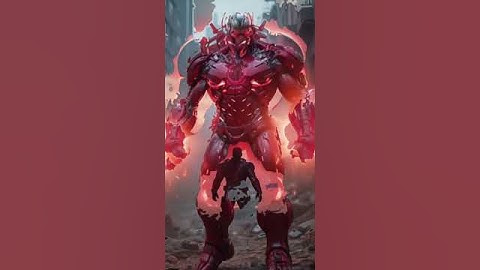 Red Hulk and Ultron  #animation #transformers #fusion #transaction #hybrids #ai #usa