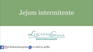 JEJUM INTERMITENTE