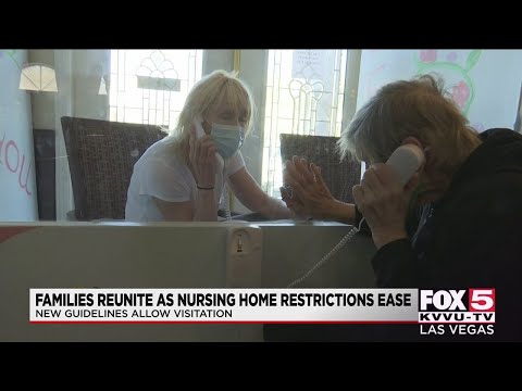 Las Vegas families reunite as nursing home restrictions ease thumbnail