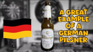 Bitburger pils 4.8% - Bitburger privatbrauerei - review No. 1950