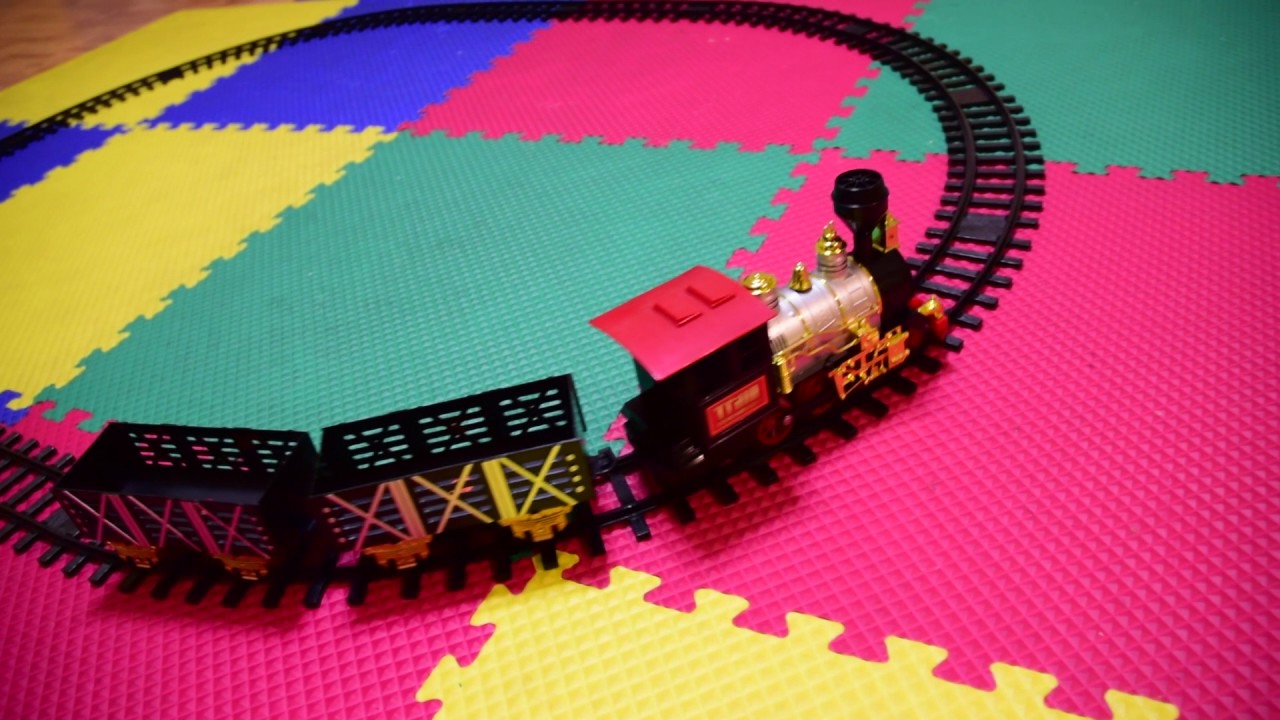 Toy Train with sound and light YouTube