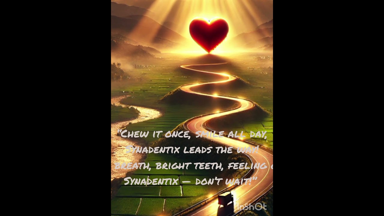 Chew. Smile. Shine.Synadentix — every time! #Synadentix #dentalcare#healthysmile#oralhealth
