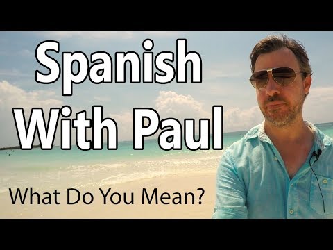 Video: Vad betyder polliwogs på spanska?