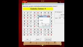 Sudoku4 With Automatic Sudoku Solver 9X9