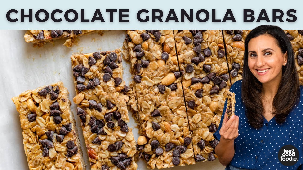 HOMEMADE GRANOLA BARS Chocolate Peanut Butter YouTube