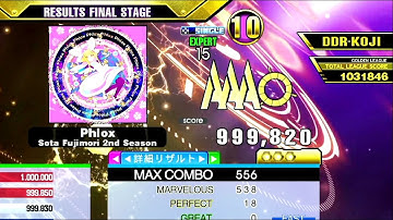 [DDR A3] Phlox [Single-EXPERT] 999,820 PFC by DDR-KOJI