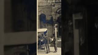 عند فندق فيلادلفيا في عمان سنة 1931 | الأردن - لوكندة مقابل المدرج الروماني - صور قديمة