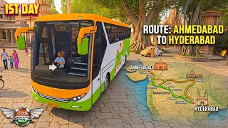 Playing BUS SIMULATOR INDIA for the 1st Time😍 screenshot 5