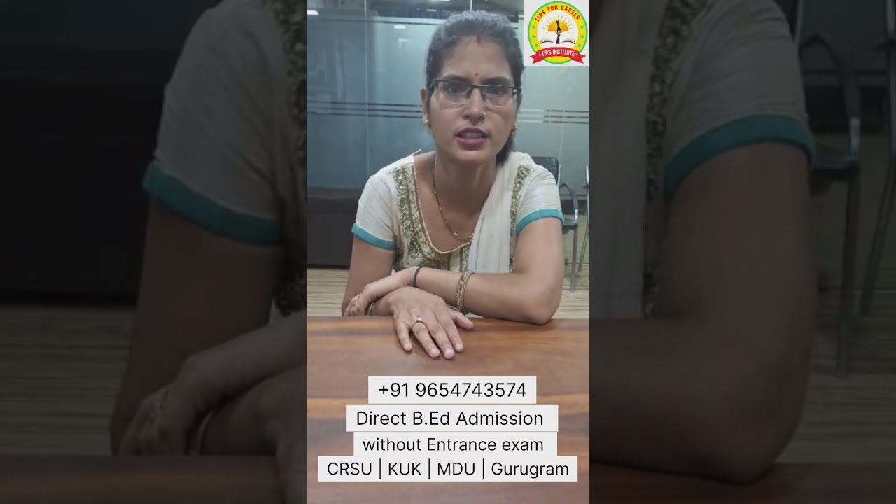 CRSU B.ED Admission | Direct B.ed Admission 2023 | Eligibility | Last Date 