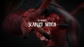 Scarlet Witch 3D model