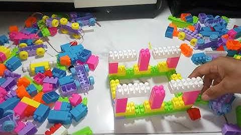 Satisfying DIY Fortress ASMR/ Building blocks/Blocks game/Lego building fun#asmr#buildingblocks#lego