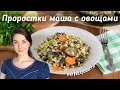 Проростки маша с овощами. Как прорастить маш | Добрые рецепты