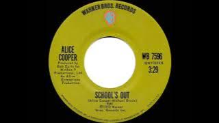 1972 HITS ARCHIVE: School’s Out - Alice Cooper (stereo 45--#1 UK hit)