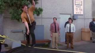 The Office Dwight Slackline