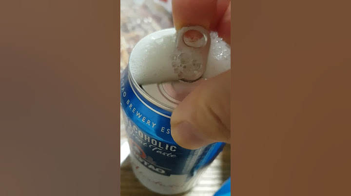 누가 칭다오 논알콜 맥주를 흔들었니?(TSINGDAO non alcoholic)
