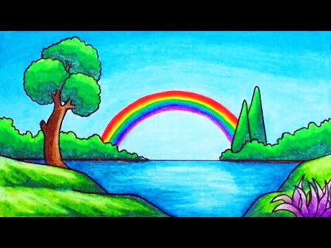 فيديو: كيفية رسم بحيرة