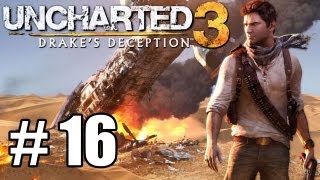 Uncharted 3 Walkthrough Part 16 HD - Smoke Ambush