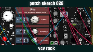 PATCH SKETCH 028 - Spooky Triplet Trance Loop [VCV Rack] #Shorts