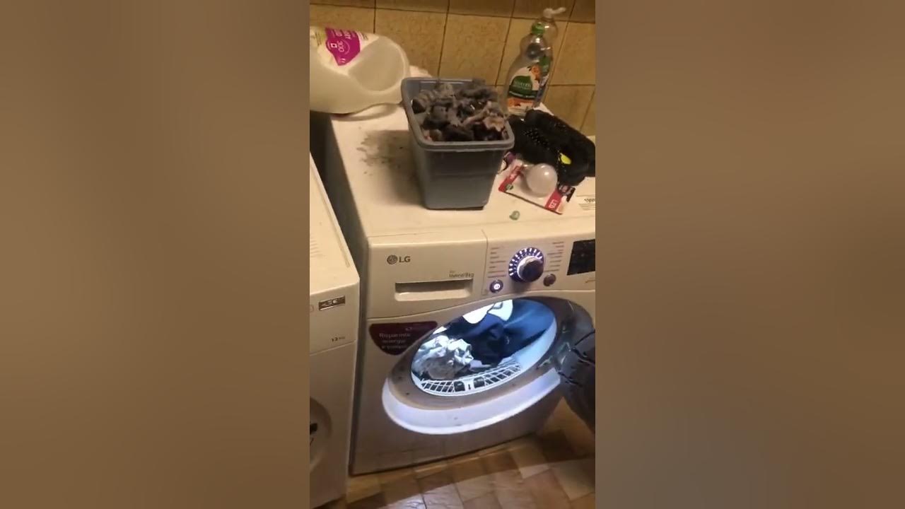 Tutorial on how to use a washer and dryer in Italy. YouTube