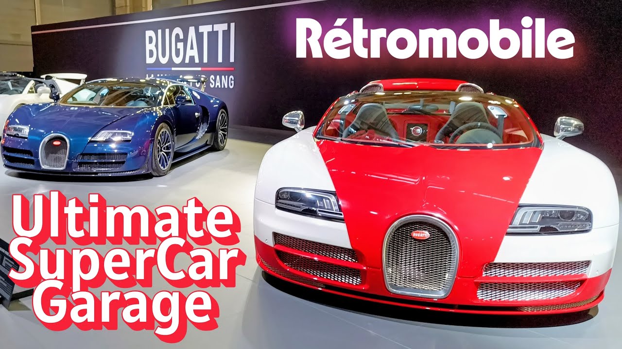 🏎️Rétromobile 2026🔥Ultimate SUPERCAR Garage✨