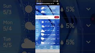 Weather update Columbus Georgia