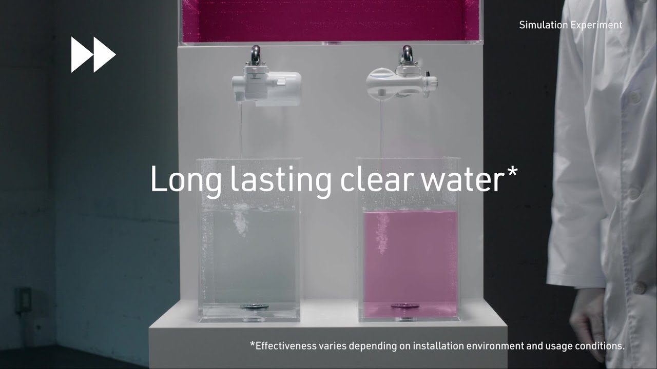 Purification Capacity Test Simulation - Panasonic Faucet Water