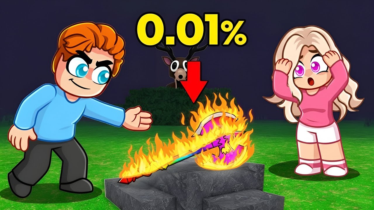 Vi Hittade Det Ovanligaste Vapnet i 99 Nights in the Forest..