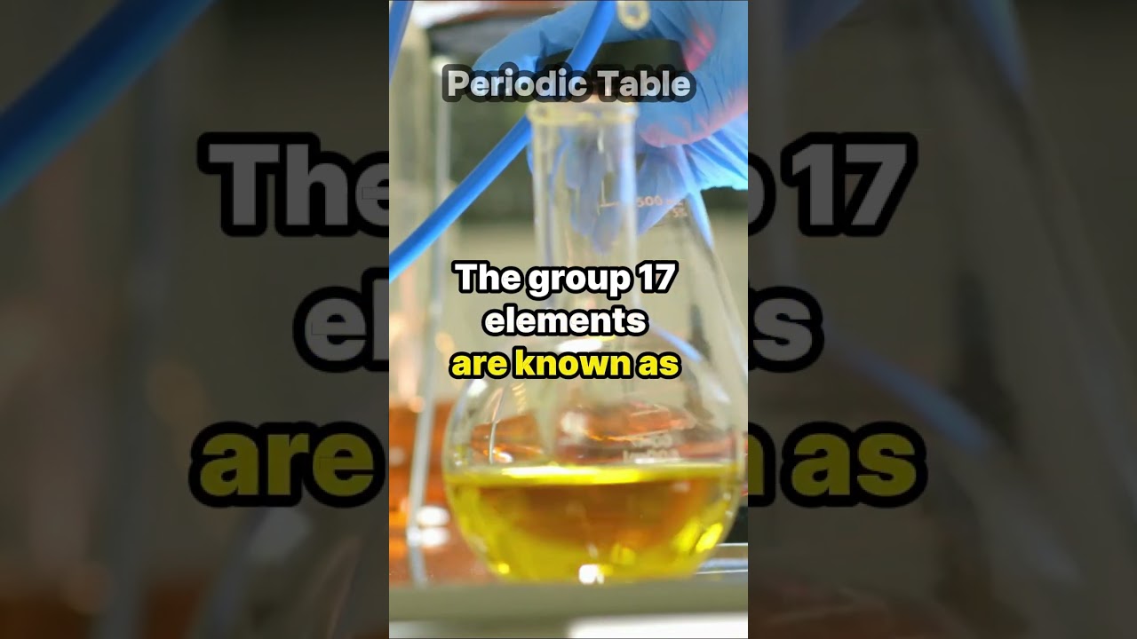 Halogens | Interesting Facts About Periodic Table
