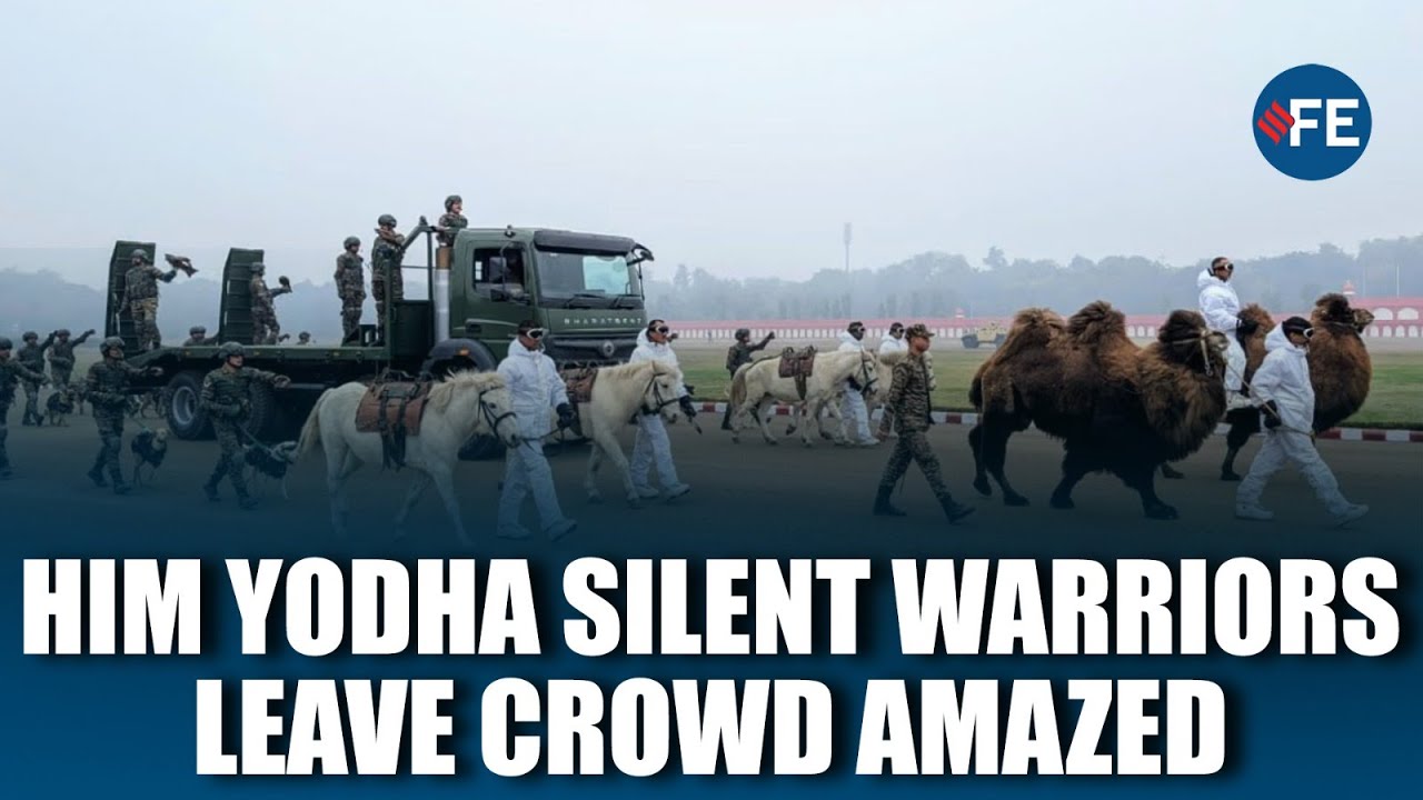 WATCH: Camels, Dogs And Glacier ATVs Roll Down Kartavya Path