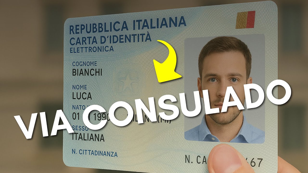CIE: Carta di Identità Via Consulado Italiano!