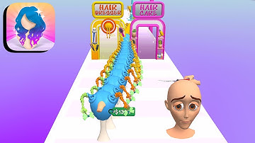 Wig Maker ​- All Levels Gameplay Android,ios (Part 44)