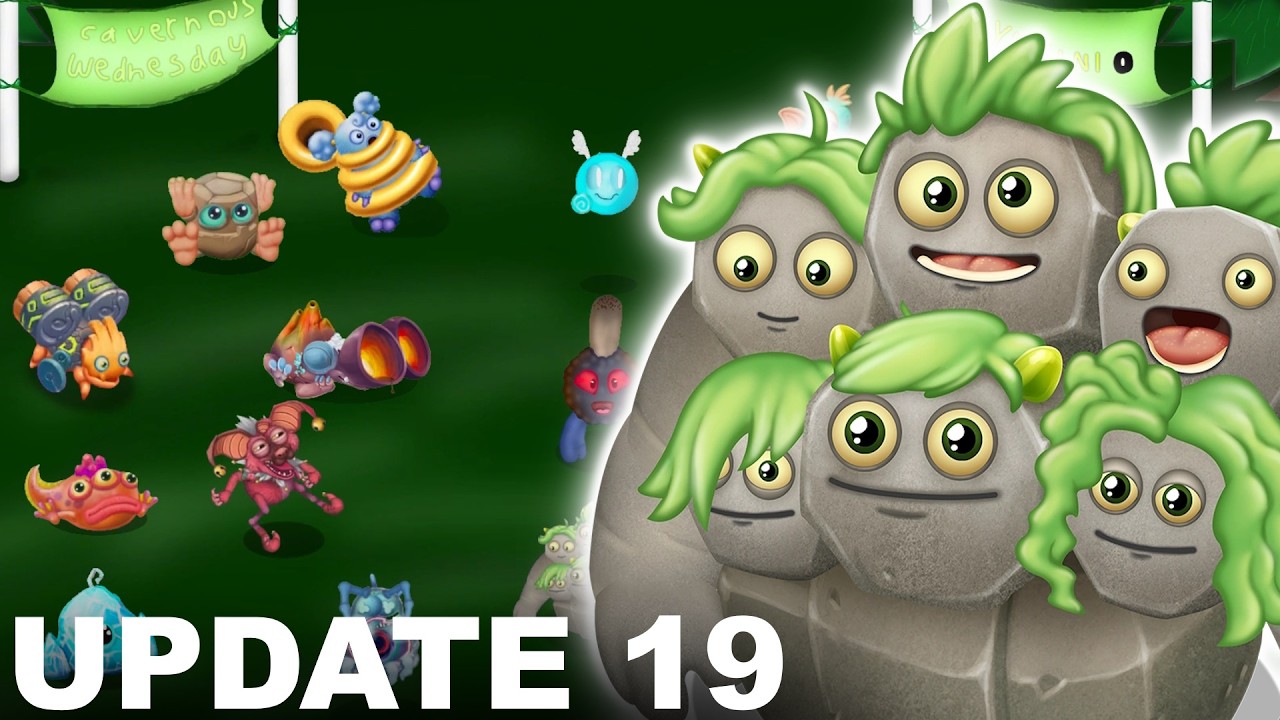 The Cavern (Update 19) ANIMATED Ft.‪ ‪‪Strombylan [+Baby Quarrister] MSM AoE