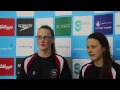 Scottish Gas National Open Swimming Championships 2013: Andrea Strachan & Kathryn Johnstone