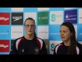 Scottish Gas National Open Swimming Championships 2013: Andrea Strachan & Kathryn Johnstone