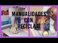 MANUALIDADES CON RECICLAJE | LATAS DE CAFÉ Y CARTÓN | BEST OUT OF WASTE CRAFT IDEA💡