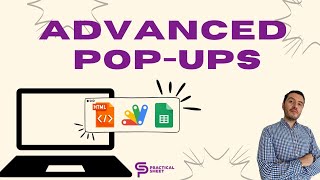 Create CUSTOM Popups in Google Sheets Using HTML - 🚀