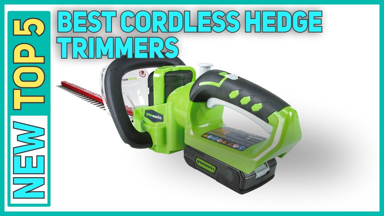 Best Cordless Hedge Trimmers 2022 - Top 5 Cordless Hedge Trimmers - YouTube