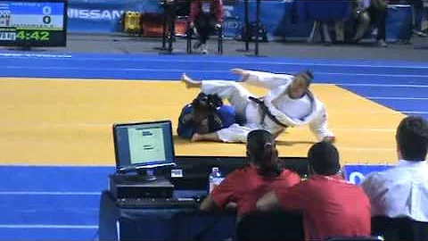 Judo Panamericano 2011 - Idalis Otriz ( CUB ) vs E...