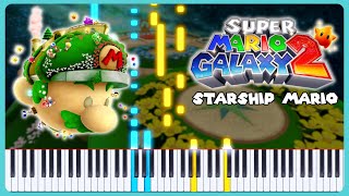 Starship Mario Super Mario Galaxy 2 Piano Sheet Music